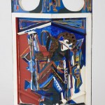 Pavois - Huile et acrylique - 46 x 70 cm - 1976