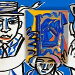 Vainqueur ex aequo - Acrylique sur bois - 40 x 20 cm - 1992