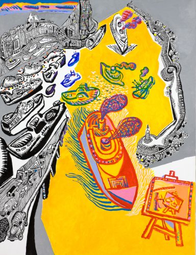 acrylique sur toile 2007